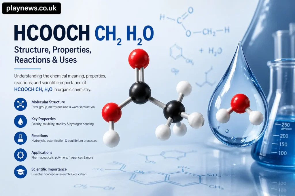 hcooch ch2 h2o