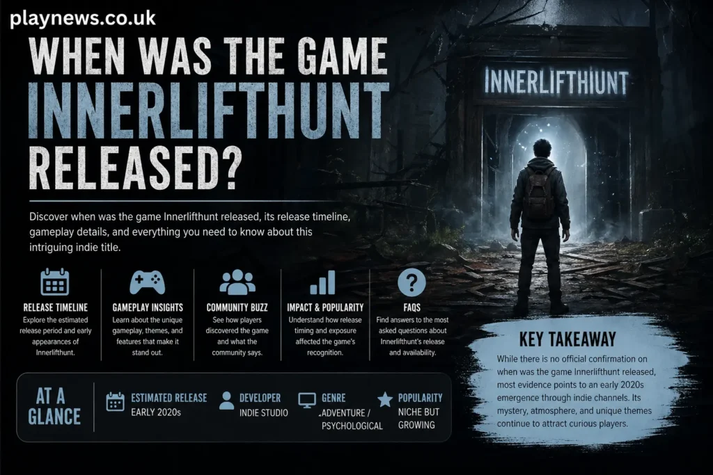 when was the game innerlifthunt released